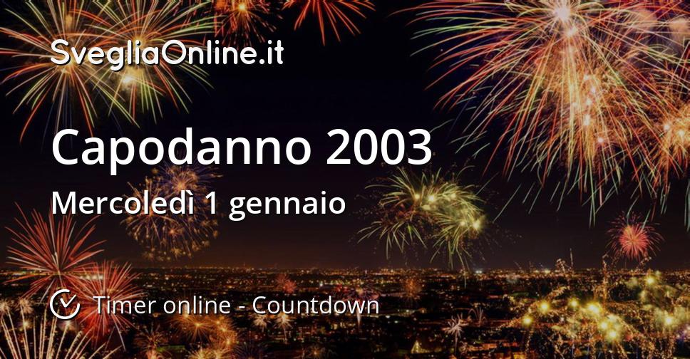 Capodanno 2003