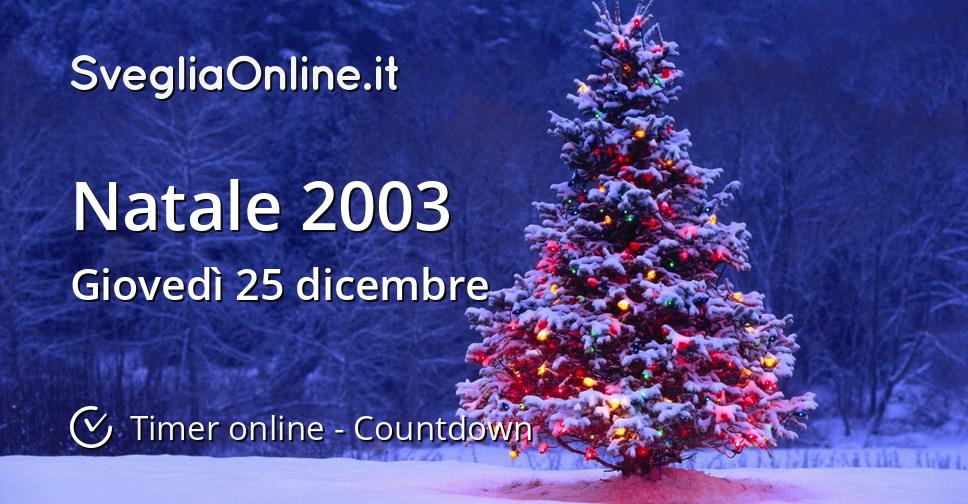 Natale 2003