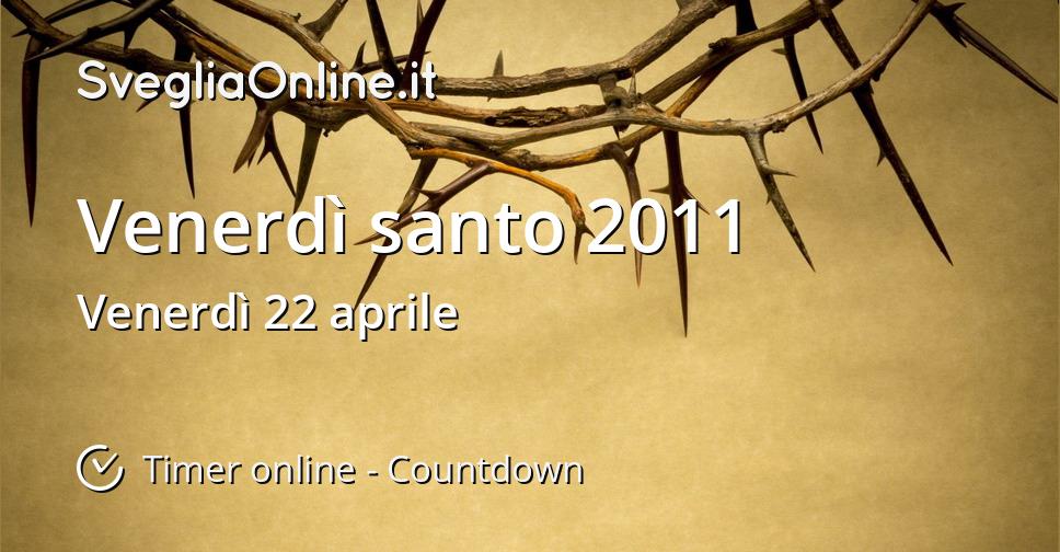 Venerdì santo 2011